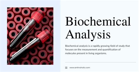 biochemical analysis report|biochemical analysis definition.